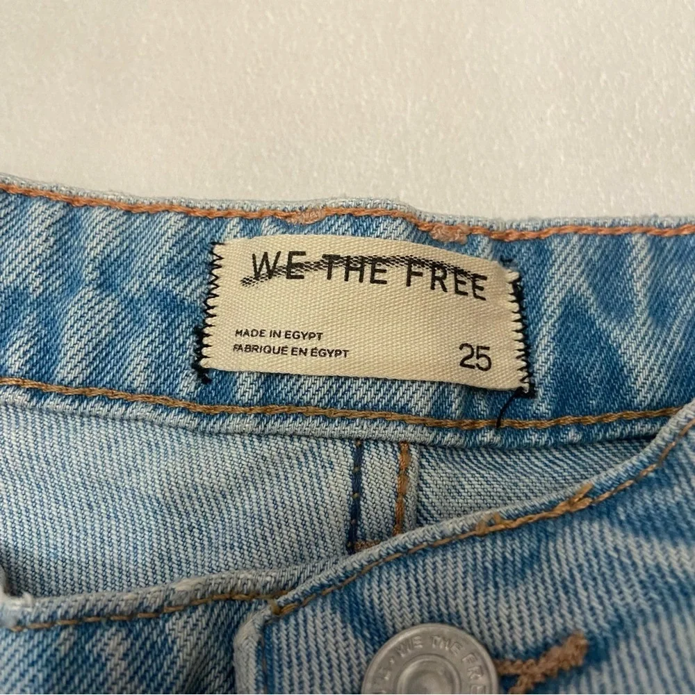 New! Free People We The Free Deep Trance Dropped Boyfriend Jeans 25 38801